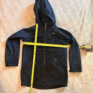 Patagonia Boys M Medium Snowshot H2No Waterproof Shell Ski Snowboard Jacket Navy